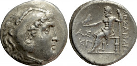 KINGS OF MACEDON. Alexander III 'the Great' (336-323 BC). Tetradrachm. Aspendos. Dated CY 23 (190/89 BC)