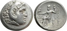 KINGS OF MACEDON. Alexander III 'the Great' (336-323 BC). Tetradrachm. Aspendos. Dated CY 26 (187/6 BC)
