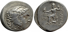 KINGS OF MACEDON. Alexander III 'the Great' (336-323 BC). Tetradrachm. Aspendos. Dated CY 28 (185/4 BC)