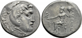 KINGS OF MACEDON. Alexander III 'the Great' (336-323 BC). Tetradrachm. Perga. Dated CY 10 (212/1 BC)