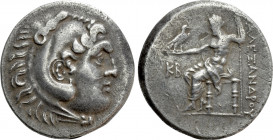 KINGS OF MACEDON. Alexander III 'the Great' (336-323 BC). Tetradrachm. Perga. Dated CY 22 (200/199 BC)
