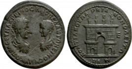 MOESIA INFERIOR. Marcianopolis. Macrinus with Diadumenian (217-218). Pentassarion. Pontianus, legatus consularis
