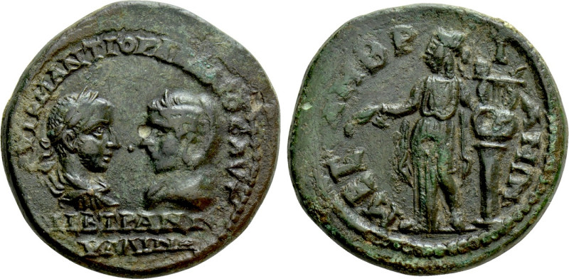 THRACE. Mesambria. Gordian III, with Tranquillina (238-244). Ae. 

Obv: AVT K ...