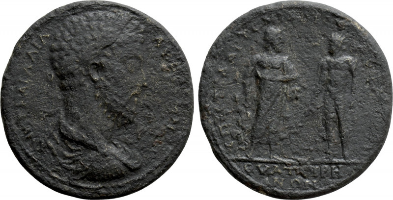 LYDIA. Thyatira. Commodus (177-192). Medallion. Artemidoros II Florou, strategos...