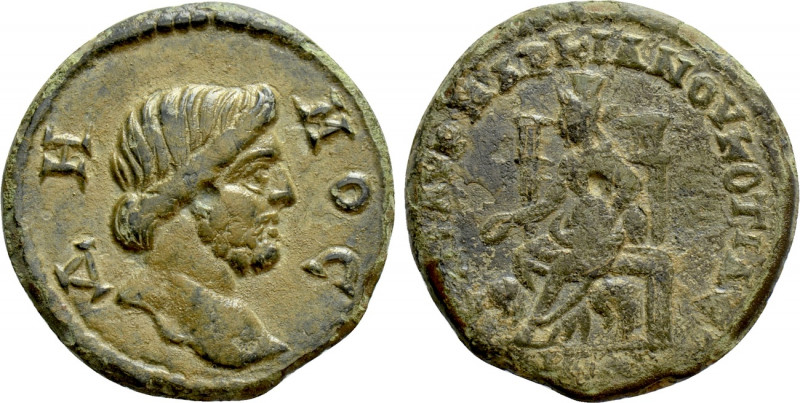 PHRYGIA. Cotiaeum. Pseudo-autonomous. Time of Elagabalus (218-222). Ae. M Aur Ma...