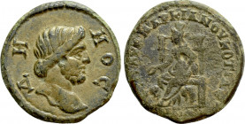 PHRYGIA. Cotiaeum. Pseudo-autonomous. Time of Elagabalus (218-222). Ae. M Aur Markianos Au Ko, archon