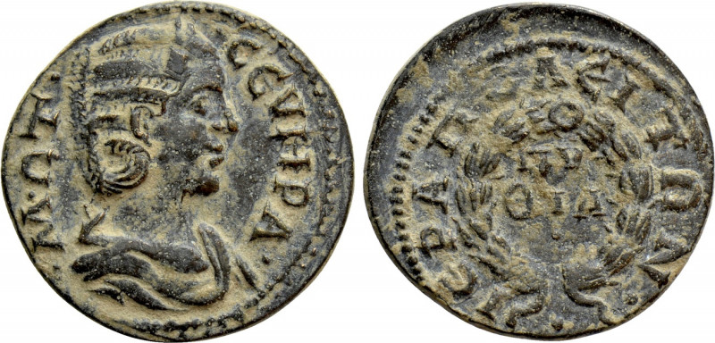 PHRYGIA. Hierapolis. Otacilia Severa (Augusta, 244-249). Ae. 

Obv: Μ ΩΤ ϹЄΥΗΡ...