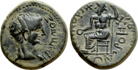 PHRYGIA. Philomelium. Claudius (41-54). Ae. Brocchos, magistrate
