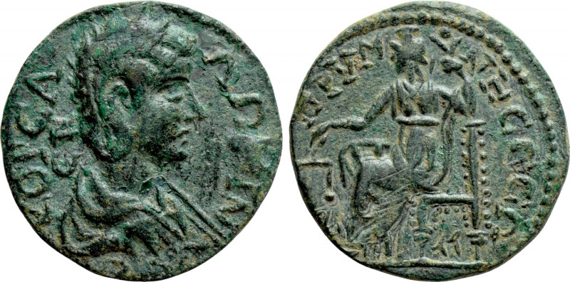 PHRYGIA. Prymnessus. Salonina (Augusta, 253-268). Ae. 

Obv: KOΡ CAΛΩΝΙΝΑ CEB....
