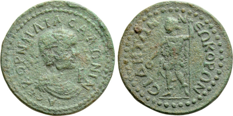 PAMPHYLIA. Side. Salonina (Augusta, 254-268). Ae 10 Assaria. 

Obv: KOPNHΛIA C...