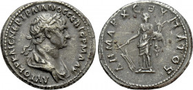 CAPPADOCIA. Caesarea. Trajan (98-117). Didrachm