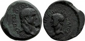CILICIA. Olba. Titus with Domitian as Caesar (79-81). Ae Trihemiassarion