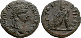 EGYPT. Alexandria. Domitian (81-96). Ae Diobol. Dated RY 3 (83/4)
