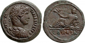 EGYPT. Alexandria. Hadrian (117-138). Ae Hemidrachm. Dated RY 12 (127/8)