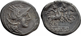 ANONYMOUS. Denarius (After 211 BC). Rome