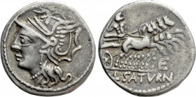 L. APPULEIUS SATURNINUS. Denarius (104 BC). Rome