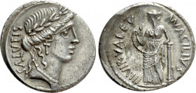 MAN. ACILIUS GLABRIO. Denarius (49 BC). Rome