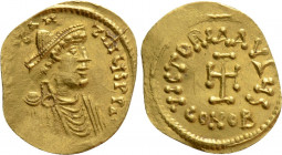 CONSTANS II (641-668). GOLD Tremissis. Constantinople