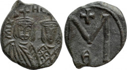 MICHAEL II AMORIANUS (820-829). Follis. Syracuse