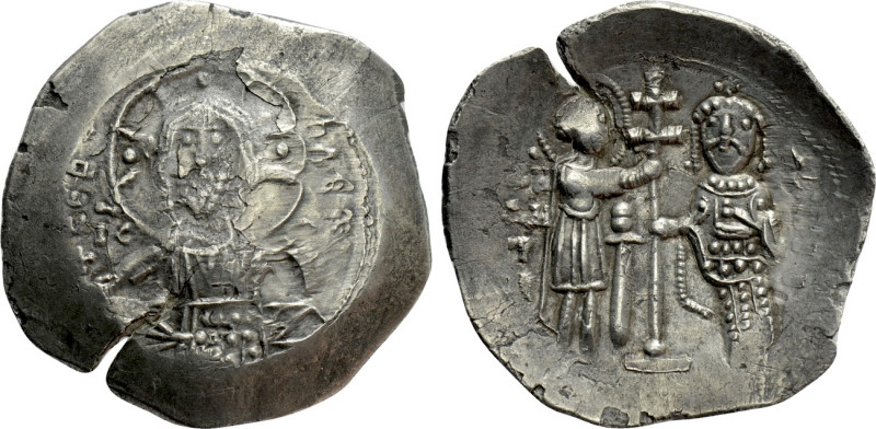 ALEXIUS I COMNENUS (1081-1118). AR Histamenon Nomisma. Thessalonica. 

Obv: + ...