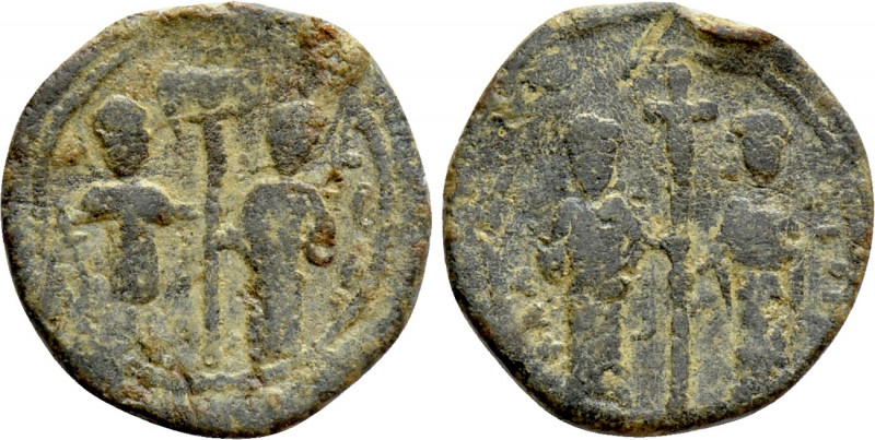 ALEXIUS I COMNENUS (1081-1118). PB Tetarteron. Thessalonica . 

Obv: John II a...