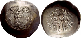 MANUEL I COMNENUS (1143-1180). EL Aspron Trachy. Constantinople