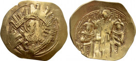 ANDRONICUS II with MICHAEL IX (1295-1320). GOLD Hyperpyron. Constantinople