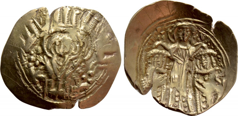 ANDRONICUS II with ANDRONICUS III (1282-1328). GOLD Hyperpyron. Constantinople. ...