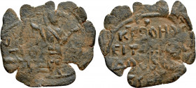 CRUSADERS. Antioch. Roger of Salerno (Regent, 1112-1119). Ae Follis