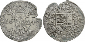 BELGIUM. Spanish Netherlands. Brabant. Philip IV of Spain (1621-1665). Patagon (1624). Brussels