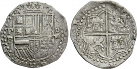 BOLIVIA. Philip II (1556-1598). Cob 4 Reales. Potosi