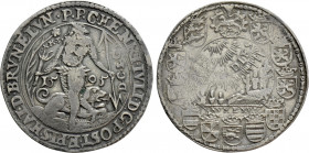 GERMANY. Brunswick-Wolfenbüttel. Heinrich Julius (1589-1613). "Rebelthaler" (1595). Goslar