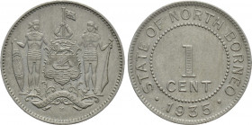 MALAYSIA. British North Borneo. 1 Cent (1935-H)