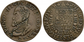 NETHERLAND. Philips III van Croy. Jeton (1595)