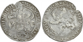 NETHERLANDS. Holland. Lion Dollar or Leeuwendaalder (1589). Dordrecht