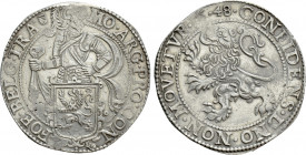 NETHERLANDS. Utrecht. Lion Dollar or Leeuwendaalder (1648)
