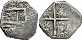SPAIN. Philip IV (1621-1665). Cob 4 Reales. Uncertain mint