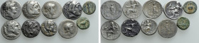 10 Greek Coins
