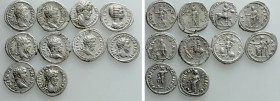 10 Denarii of Septimius Severus and Julia Domna