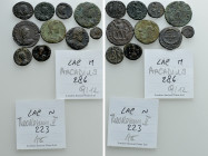 10 Late Roman Coins