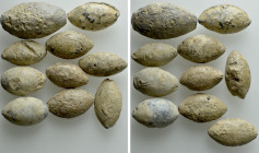 10 Greek Sling Bullets / Glandes