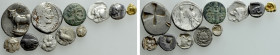 11 Greek and Roman Coins
