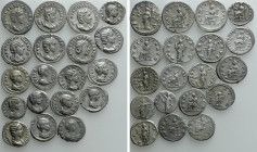 19 Coins of the Roman Empresses; Julia Paula, Plautilla etc