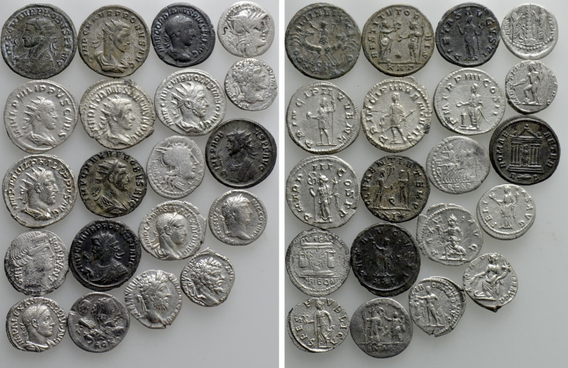20 Denarii and Antoniniani. 

Obv: .
Rev: .

. 

Condition: See picture....