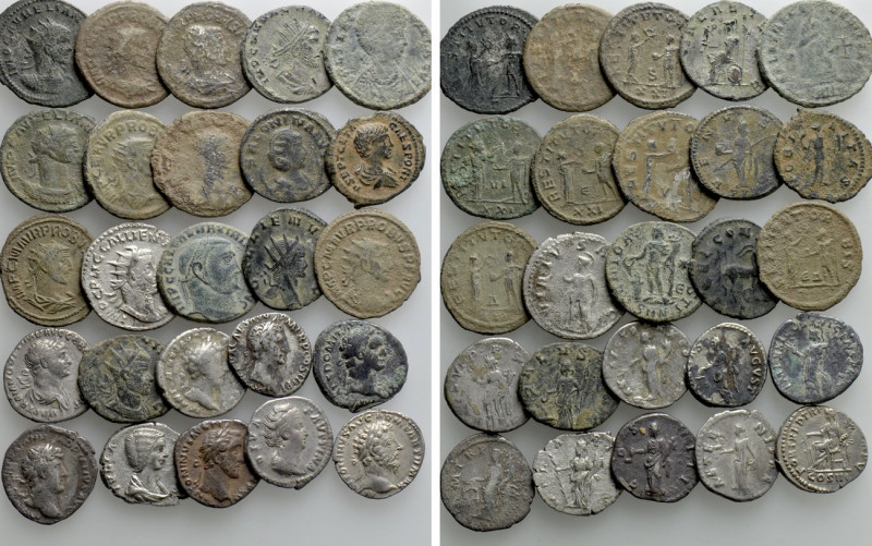 25 Roman Coins. 

Obv: .
Rev: .

. 

Condition: See picture.

Weight: g...