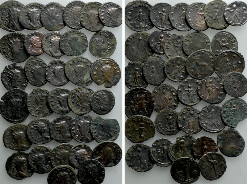 33 Antoniniani. 

Obv: .
Rev: .

. 

Condition: See picture.

Weight: g...
