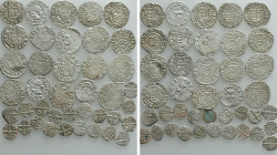 Circa 40 Medieval Coins of Hungary