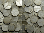 Circa 50 Pieces of 5 Reichsmark of Germany / the Third Reich (Silver; Circa 690 g gross weight) / Garnisionskirche