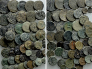 Circa 50 Greek Coins