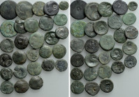 Small Selection of Greek Coins With Countermarks